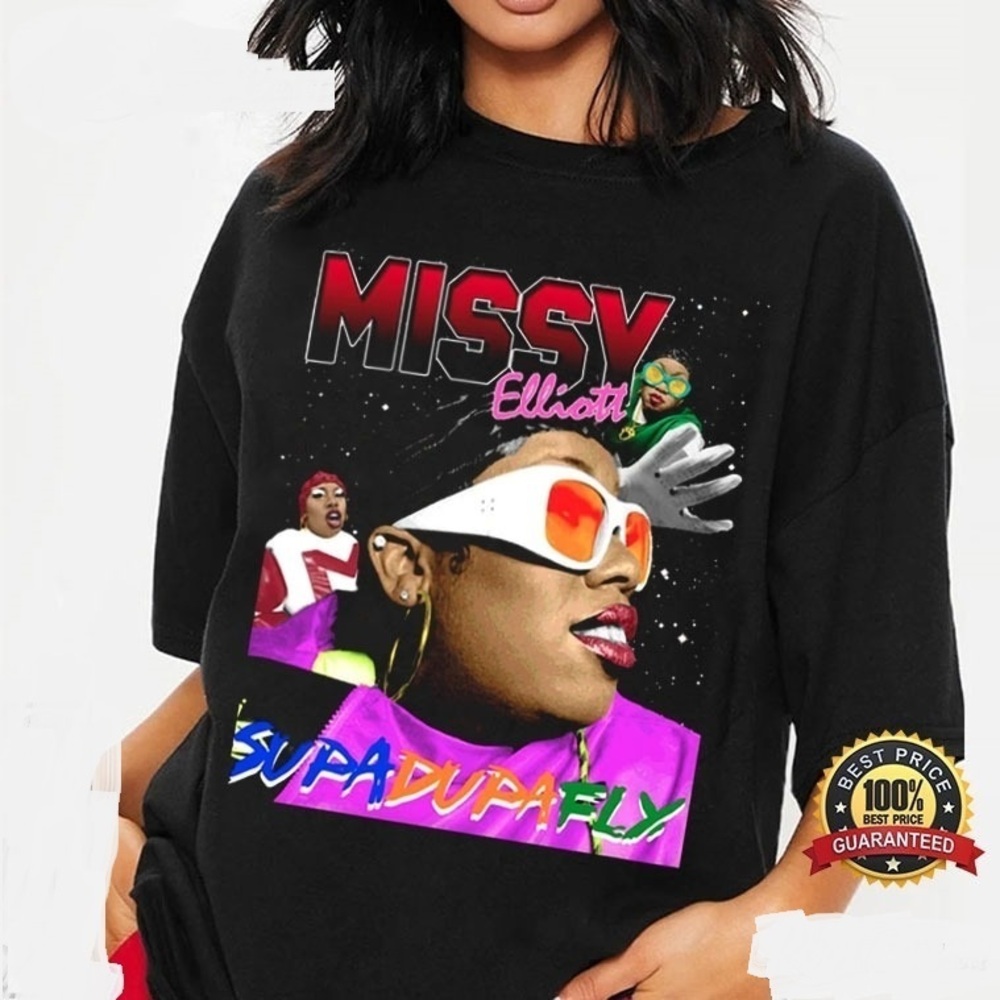 Missy Elliott Hip Hop 90s Retro Shirt
